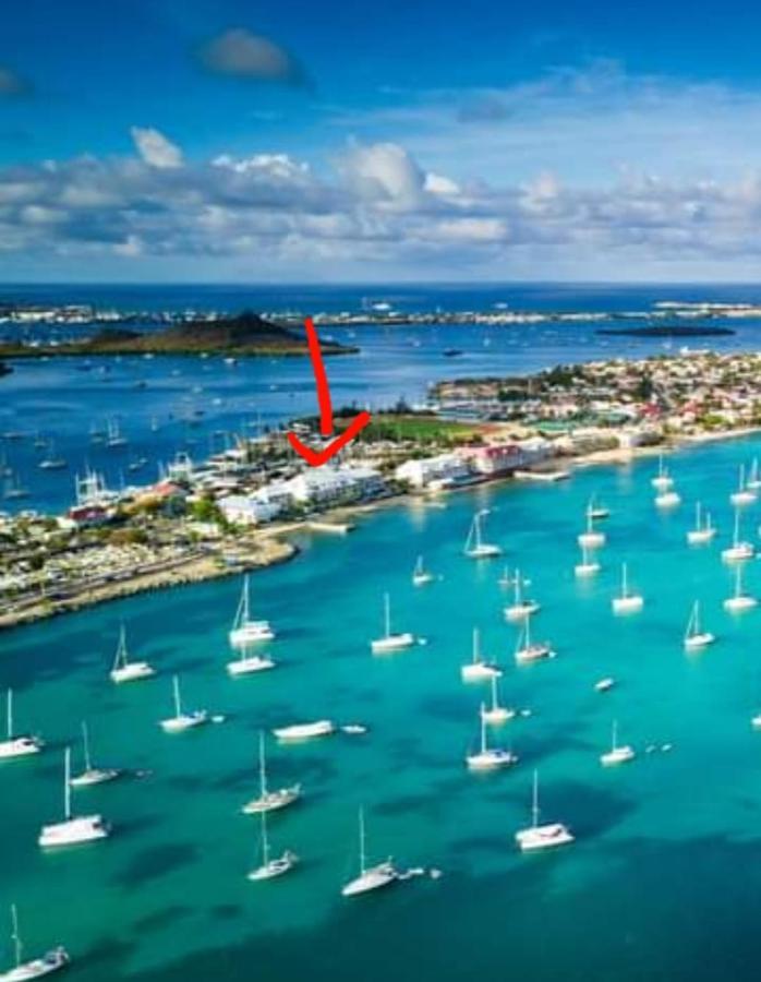 Superbe studio Dolce Vita vue mer plage piscine Marigot  Buitenkant foto