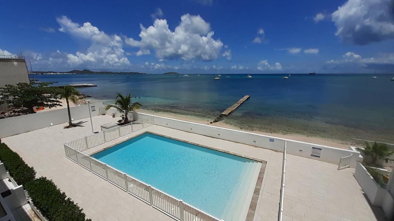 Superbe studio Dolce Vita vue mer plage piscine Marigot  Buitenkant foto