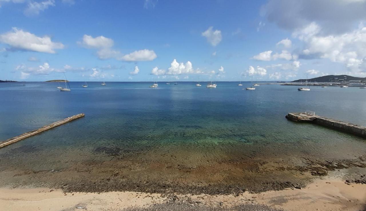 Superbe studio Dolce Vita vue mer plage piscine Marigot  Buitenkant foto